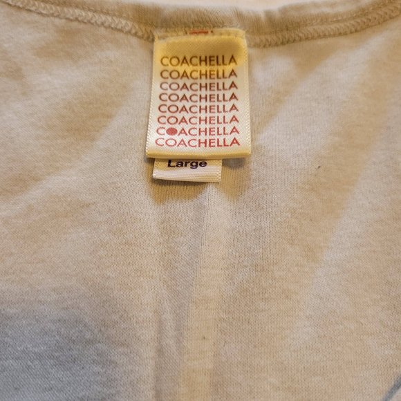 Coachella 2012 souvenir band lineup tank youth large - Picture 3 of 5